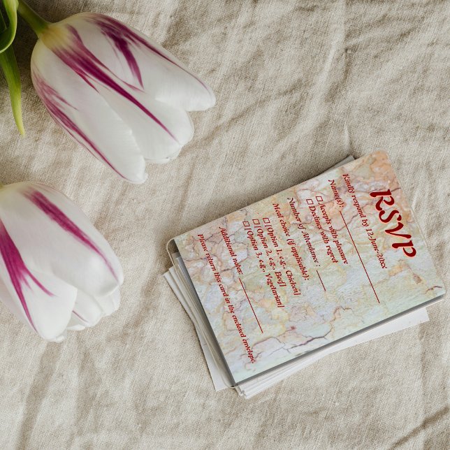 Rustikale Hochzeit RSVP Naturdesign (Von Creator hochgeladen)