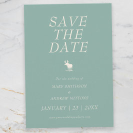 Rustikale Hochzeit Save the Date