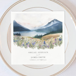 Rustikale Hochzeit Serviette