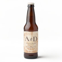 Rustikale Hochzeitsbaumholzrinde Personalisiert