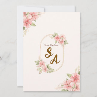 Rustikale Hochzeitseinladung Einladung