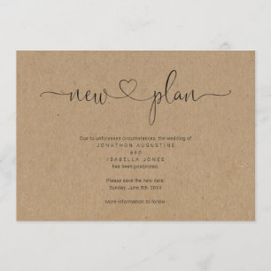 Rustikale Hochzeitserklärung Einladung