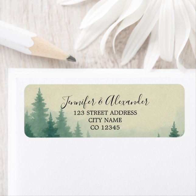 Rustikale Hochzeitsfeier im Aquawald Rücksendeadre (Insitu)