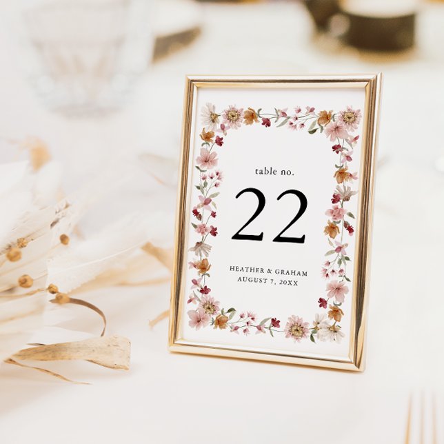 Rustikale Hochzeitstisch-Nummer Tischnummer (Von Creator hochgeladen)
