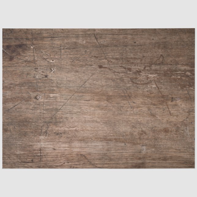 Rustikale Holzdecoupage  Seidenpapier (Vorderseite)