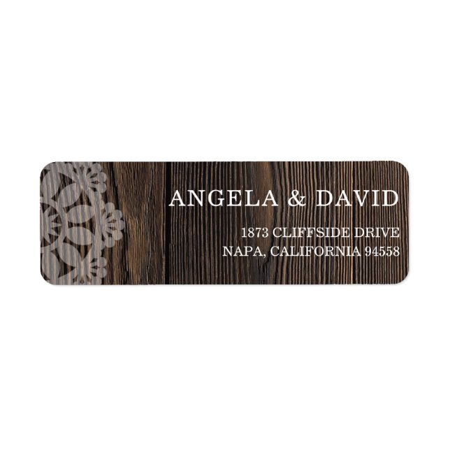 Rustikale Holzklingellichter (Vorne)