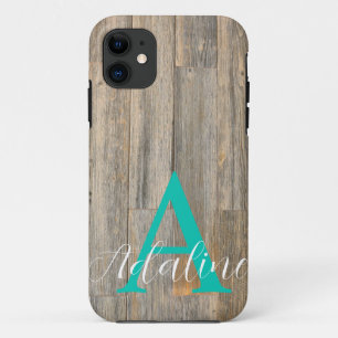 Rustikale Holzkornplatten Case-Mate iPhone Hülle