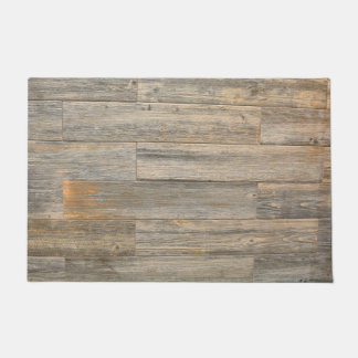 Rustikale Holzkornplatten Fußmatte