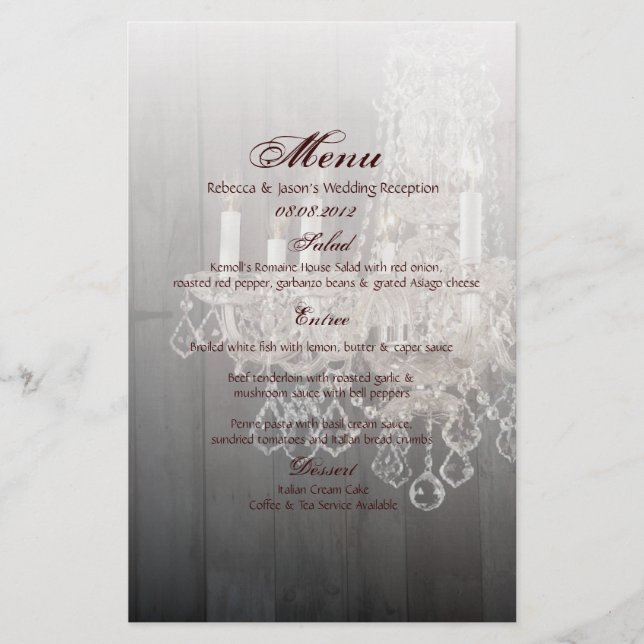 Rustikale Holzkronleuchter (Vorderseite)