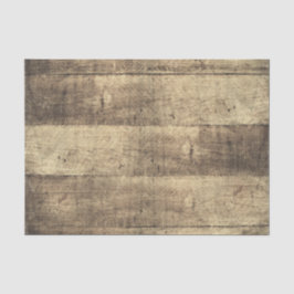 Rustikale Holzlandschaft Seidenpapier