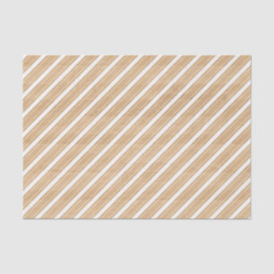 Rustikale Holzstruktur mit weißen diagonalen Strei Seidenpapier