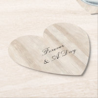Rustikale Imitate Cream White Wood Wedding