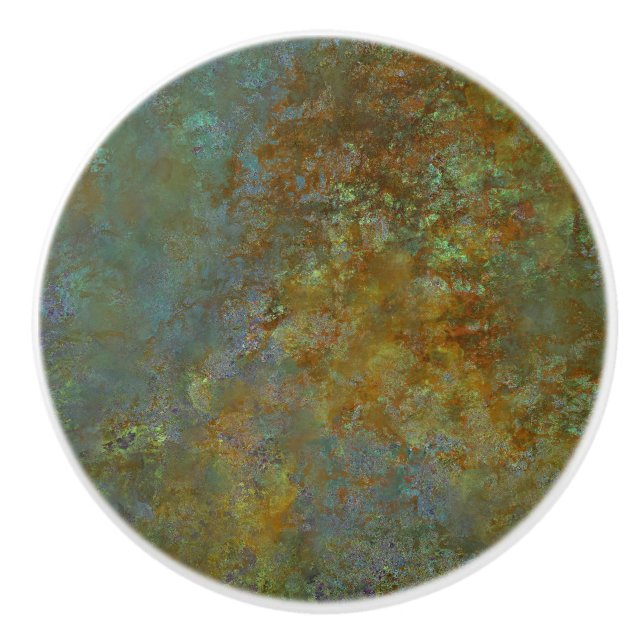 Rustikale Inspirierte Kunst Moderne Trends Keramikknauf (Vorderseite)