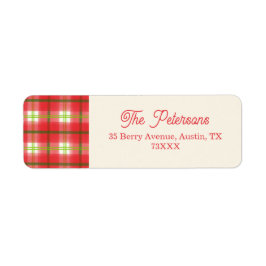 Rustikale Karierte Feiertagsparty