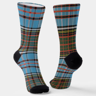 Rustikale Karo Elegante Tartan Socken