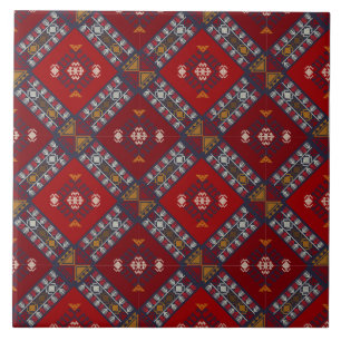Rustikale Kilim Pattern-Wohngestaltung Fliese