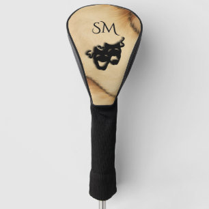Rustikale Komödie und die Masken des Tragedy Theat Golf Headcover