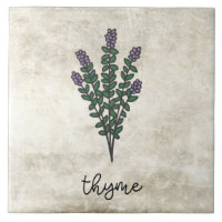 Rustikale Kräuter Thyme Bauernhof