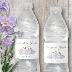 Rustikale Lavendel Lila Rose & Blütenhochzeit