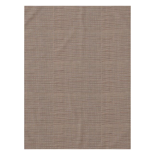 Rustikale Leinwand-Korbgeflecht-Blick-Tischdecke Tischdecke (Vorderseite)