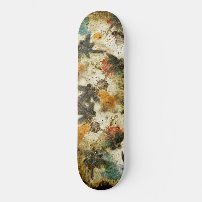Rustikale Libelle Flit Skateboard (Vorderseite)