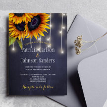 Rustikale Lichter Sonnenblumen Marineschlacht Hoch