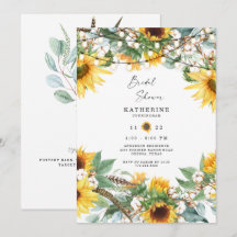 Rustikale Lush Sunflower Bouquet String Lights