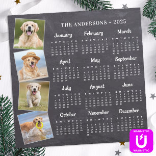 Rustikale Magnet-Karte für das Personalisierte Fot Magnetkarte