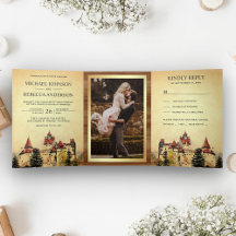Rustikale Messe Burg Princess Storybook Hochzeit