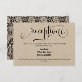 Rustikale Moderne wir machen Script Hochzeitskarte Einladung