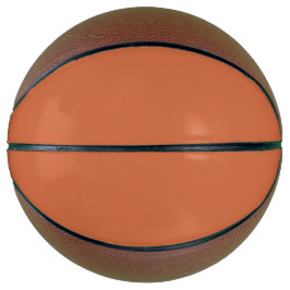 Rustikale Orange Solid Color | Classic | elegant Basketball