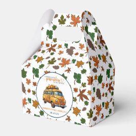 Rustikale Orange Truck Kleine Pumpkin Baby Dusche Geschenkschachtel