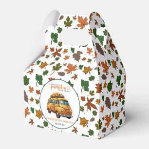 Rustikale Orange Truck Kleine Pumpkin Baby Dusche Geschenkschachtel