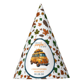 Rustikale Orange Truck Kleine Pumpkin Baby Dusche Partyhütchen