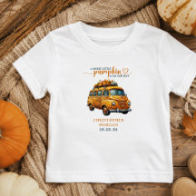 Rustikale Orange Truck Kleine Pumpkin Baby Dusche