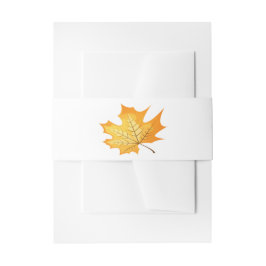 Rustikale Orangenblüte Hochzeit - rustikal, Herbst Einladungsbanderole