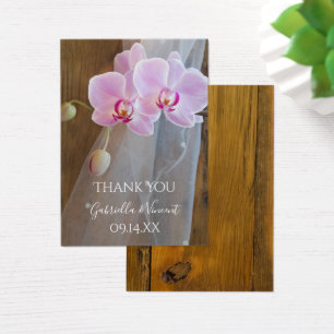 Rustikale Orchideen Elegance Land Wedding Gefallen