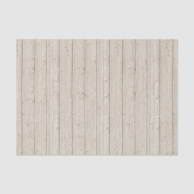Rustikale Paletten-Karten aus Holz Bohemisch Seidenpapier (Vorderseite)