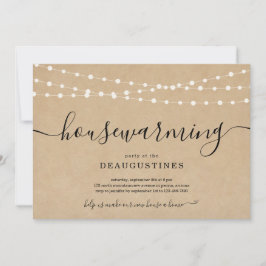 Rustikale Party Einladung