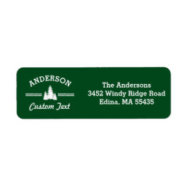 Rustikale Pine Trees Seehaus Familie Wiedersehen