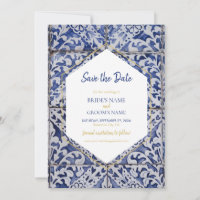 Rustikale portugiesische Tiles Wedding