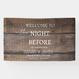 Rustikale Probe Banner