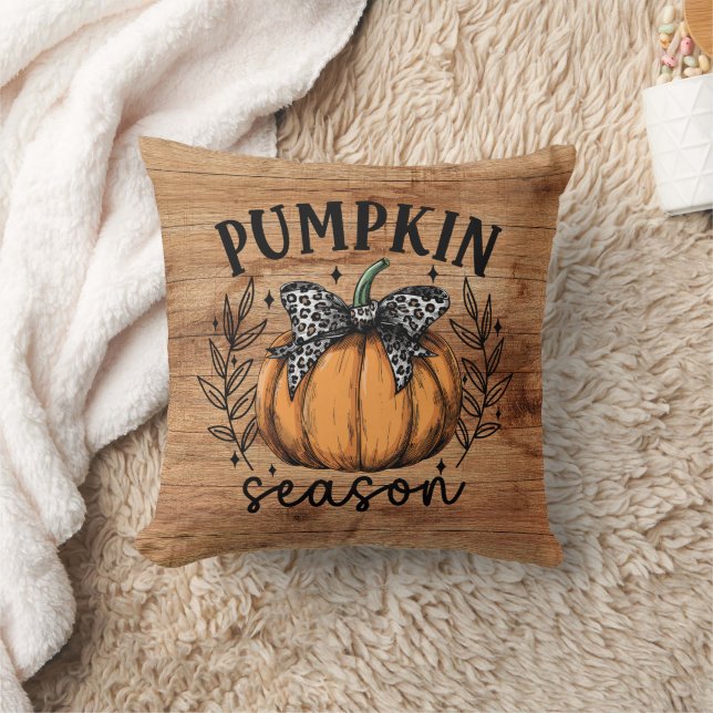 Rustikale Pumpkin Season Cosy Kissen (Decke)