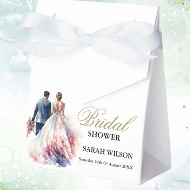 Rustikale Rose Boho Floral Wedding Geschenkschachtel (Delight guests with Rustic Rose Boho Floral Wedding Favor Boxes )