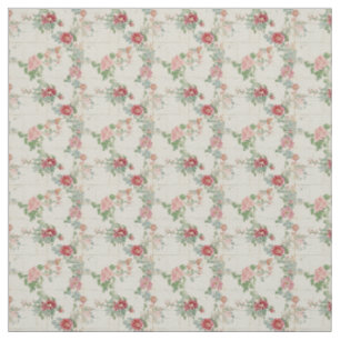 Rustikale Rose Garden Charm Stoff