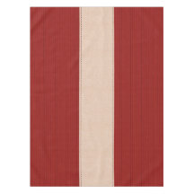 Rustikale rote Leinen - Feiertage Streifen Tablett