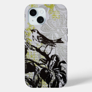 rustikale schabbische Eleganz französischer Landvo iPhone 15 Hülle