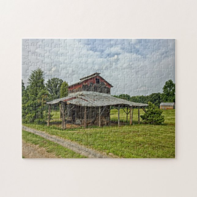 Rustikale Scheune North Carolina. (Horizontal)