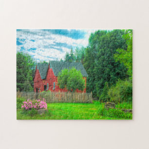 Rustikale Scheune Vermont.
