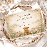 Rustikale Scheunenwiese Diaper-Raffle